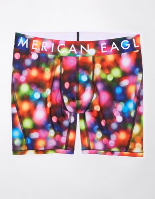 AEO Holiday Lights 6" Flex Boxer Brief