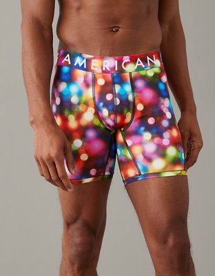 AEO Holiday Lights 6" Flex Boxer Brief