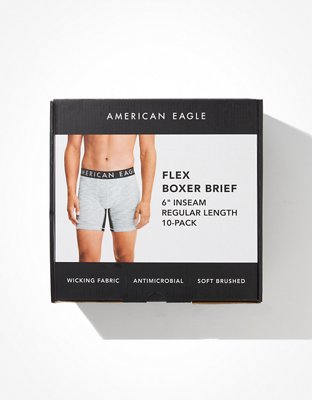 AEO 6" Flex Boxer Brief 10-Pack