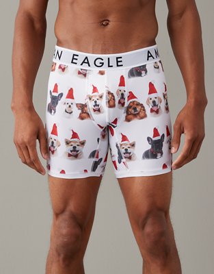 Buy a American Eagle Mens Holiday Lights Underwear Boxer Briefs