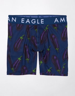 American Eagle AE 3-Pack 6 Flex Boxer Briefs Men's No Fly XL Extra Large  X-Large Underwear (Snowmen, Gingerbread Men) at  Men's Clothing store
