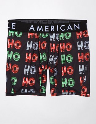 AEO Ho Ho Ho 6" Flex Boxer Brief