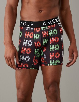 AEO Ho Ho Ho 6" Flex Boxer Brief