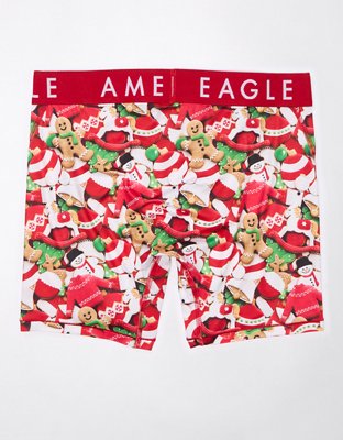 AEO Christmas Cookies 6" Flex Boxer Brief