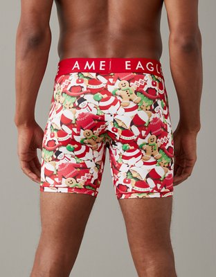 AEO Christmas Cookies 6" Flex Boxer Brief