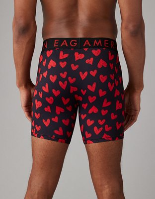 AEO Valentine Hearts 6" Flex Boxer Brief