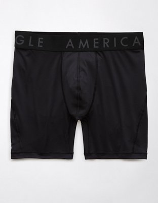 Caleçon boxeur ajusté Flex de 6 po de couleur unie pour hommes AEO