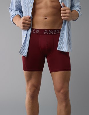 AEO Men's Solid 6" Flex Boxer Brief