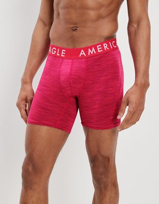 AEO Men's Solid 6" Flex Boxer Brief