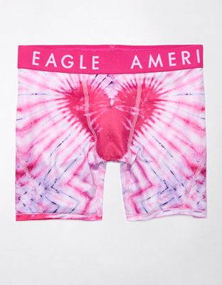 AEO Valentine Heart Tie-Dye 6" Flex Boxer Brief