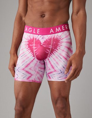 All American Girl - Fireworks and Heart Mens Boxer Brief Underwear by - NDS  WEAR