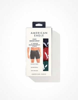 AEO Men's 6" Flex Boxer Brief 3-Pack