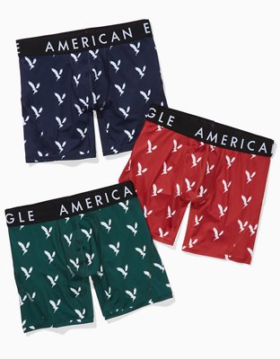 AEO 6 Horizontal Fly Flex Boxer Brief 3-Pack