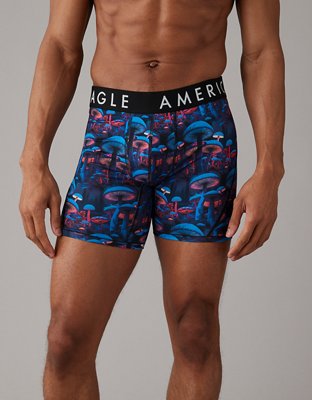 NWT AMERICAN EAGLE OUTFITTERS MENS 6 AMERICANA USA FLAG AEO TRUNKS BOXER  BRIEFS