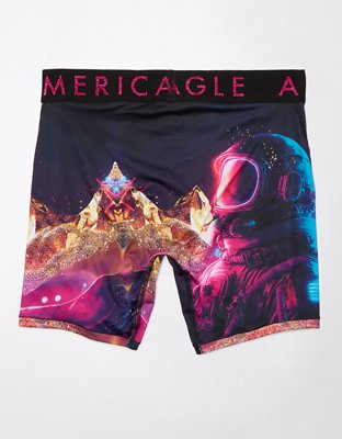 AEO Galaxy Astronaut 6" Flex Boxer Brief