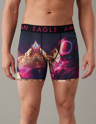 AEO Silver Snakes 6 Flex Boxer Brief