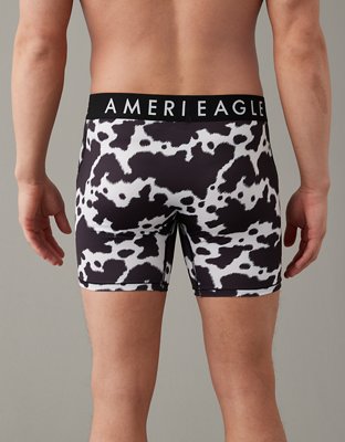 AEO Cow Print 6" Flex Boxer Brief