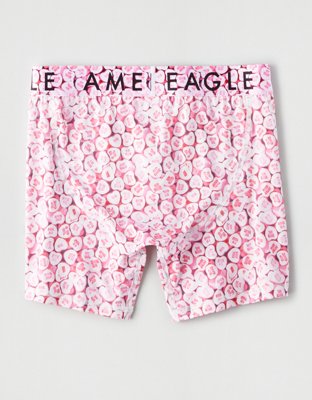 AEO Candy Hearts 6" Flex Boxer Brief