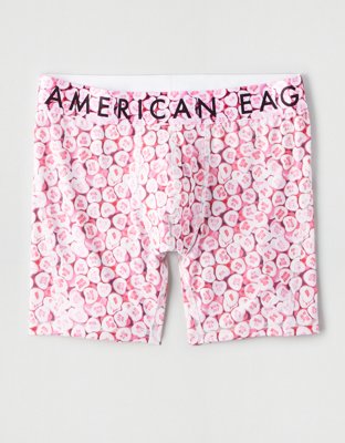 AEO Candy Hearts 6" Flex Boxer Brief