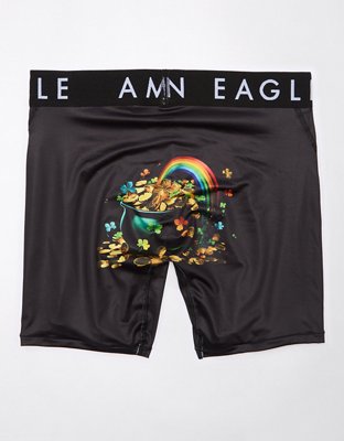 AEO St. Patrick's Day Pot of Gold 6" Flex Boxer Brief