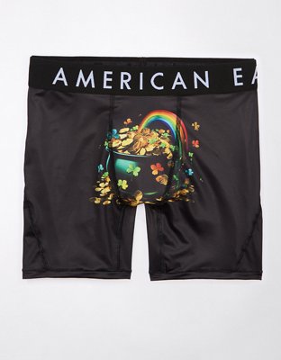 AEO St. Patrick's Day Pot of Gold 6" Flex Boxer Brief