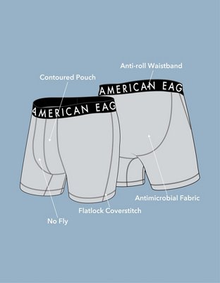 AEO Men's Eagle 6" Flex Boxer Brief