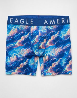 AEO Men's Clouds 6" Flex Boxer Brief