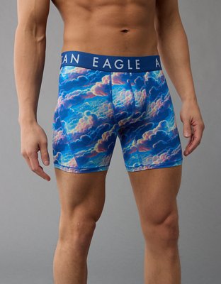 AEO Men's Clouds 6" Flex Boxer Brief