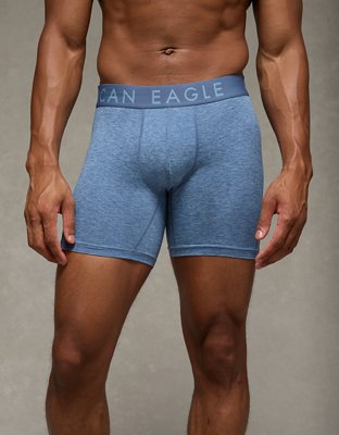 AEO Men's Space Dye 6" Flex Boxer Brief