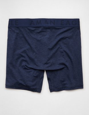 Трусы-боксеры AEO Flex для мужчин — American Eagle, цвет: Полуночный синий — фото 4