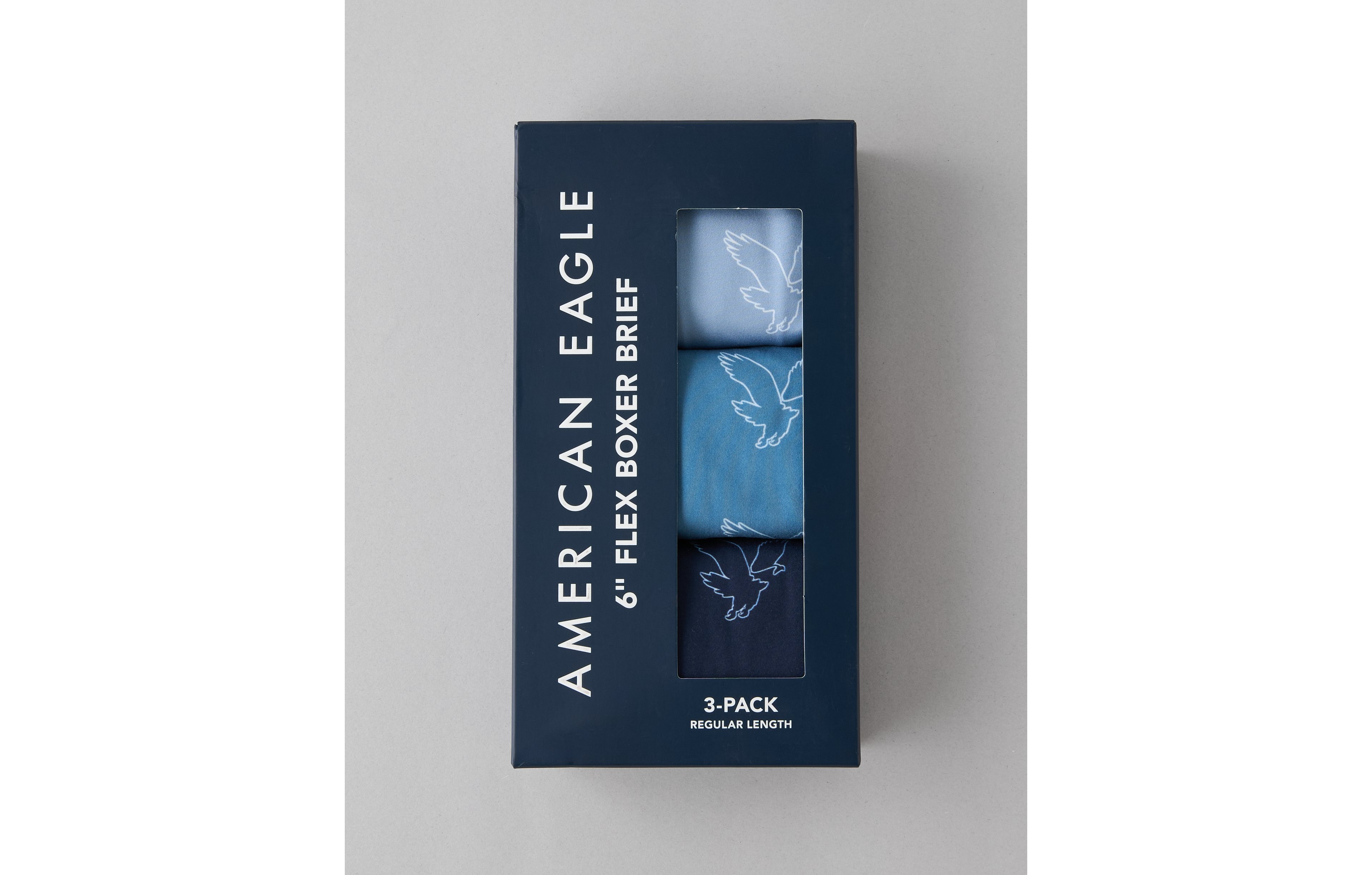 AEO Men's 6" Flex Boxer Brief 3-Pack
