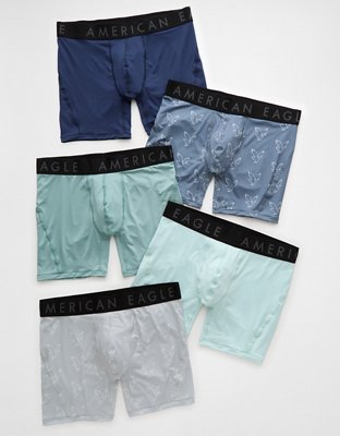 AEO Men's 6" Flex Boxer Brief 5-Pack