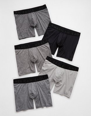 AEO Men's 6" Flex Boxer Brief 5-Pack