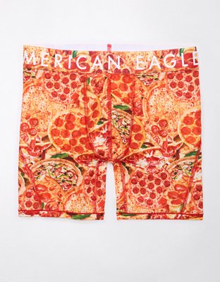 AEO Men's Pizza 6" Flex Boxer Brief