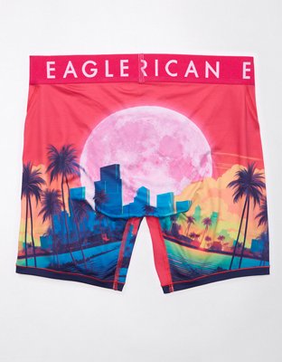 AEO Tropical Moon 6" Flex Boxer Brief