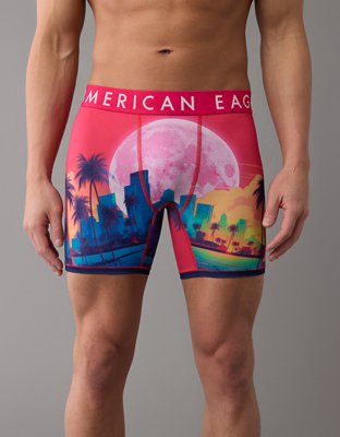 AEO Tropical Moon 6" Flex Boxer Brief