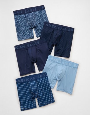 AEO Men's 6" Flex Boxer Brief 5-Pack