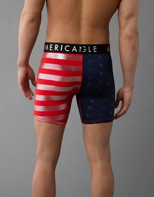 AEO USA Stars & Stripes 6" Flex Boxer Brief