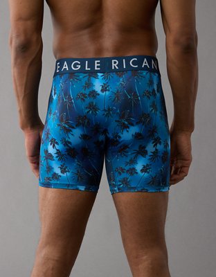 AEO Men's Palm Trees 6" Flex Boxer Brief