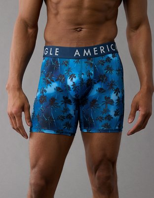 AEO Men's Palm Trees 6" Flex Boxer Brief