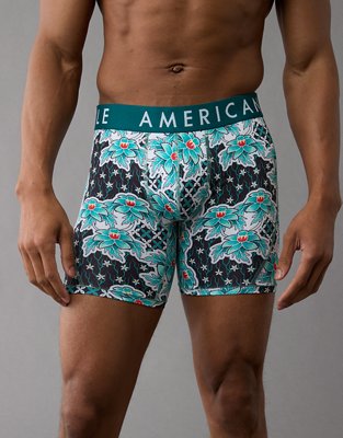 AEO Men's Tropical 6" Flex Boxer Brief