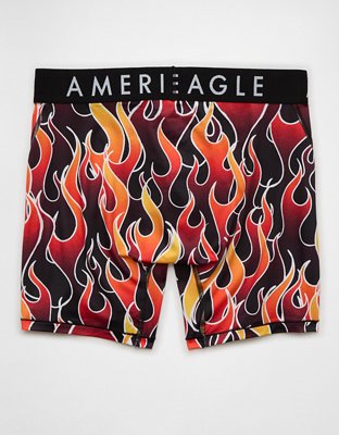 AEO Men's Flames 6" Flex Boxer Brief