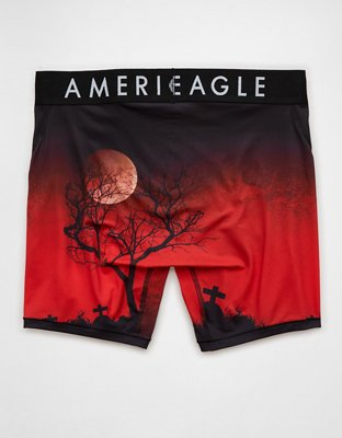 AEO Men's Graveyard Halloween 6" Flex Boxer Brief