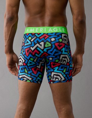 AEO Men's Geometric 6" Flex Boxer Brief