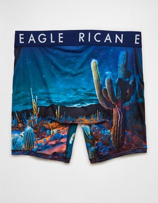 AEO Men's Cactus Desert 6" Flex Boxer Brief