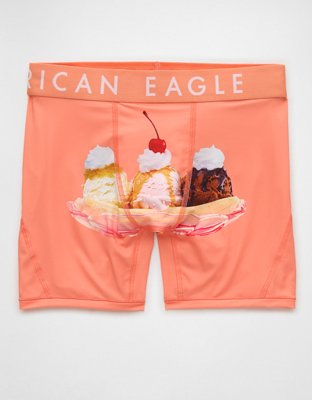 AEO Men's Ice Cream Sundae 6" Flex Boxer Brief