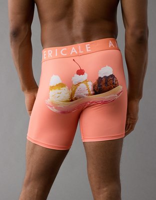 AEO Men's Ice Cream Sundae 6" Flex Boxer Brief