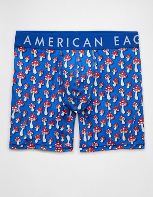 AEO Mens Mushrooms 6 Flex Boxer Brief