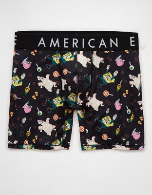 AEO Men's Spongebob 6" Flex Boxer Brief