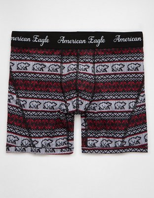 AEO Men's Fairisle 6" Flex Boxer Brief